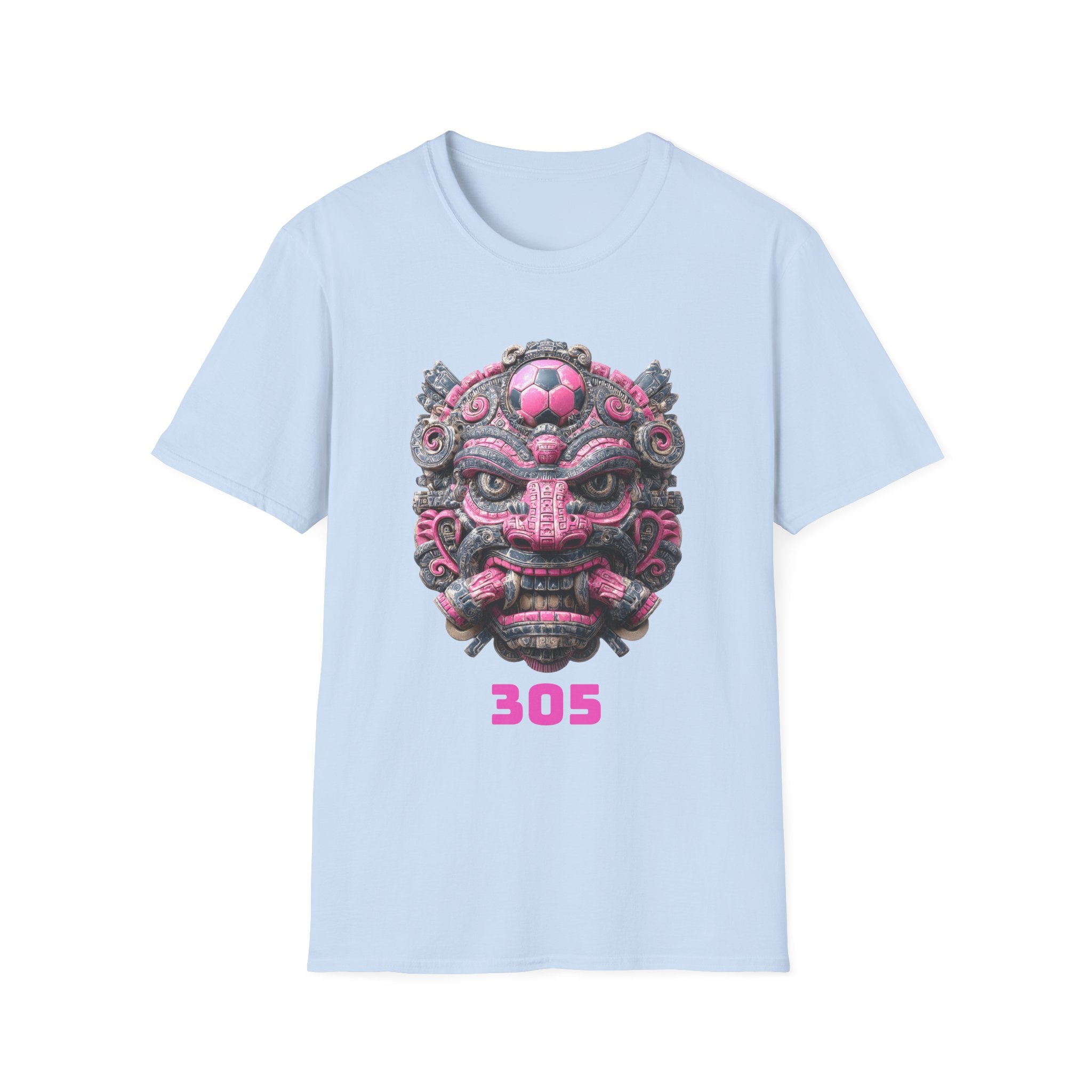 Miami warrior soccer fan T-shirt inspired by World Cup 2026 passion and supporter culture.